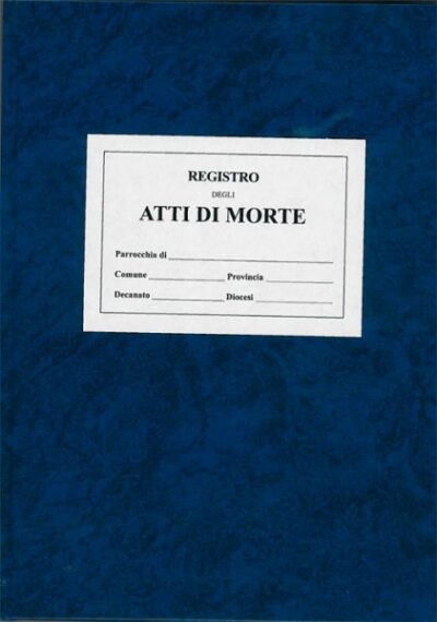 Registro degli Atti di Morte