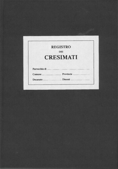 Registro dei Cresimati