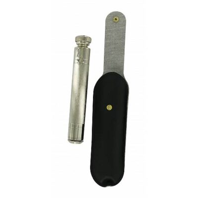 Asperges in acciaio maxi con custodia - 17 cm