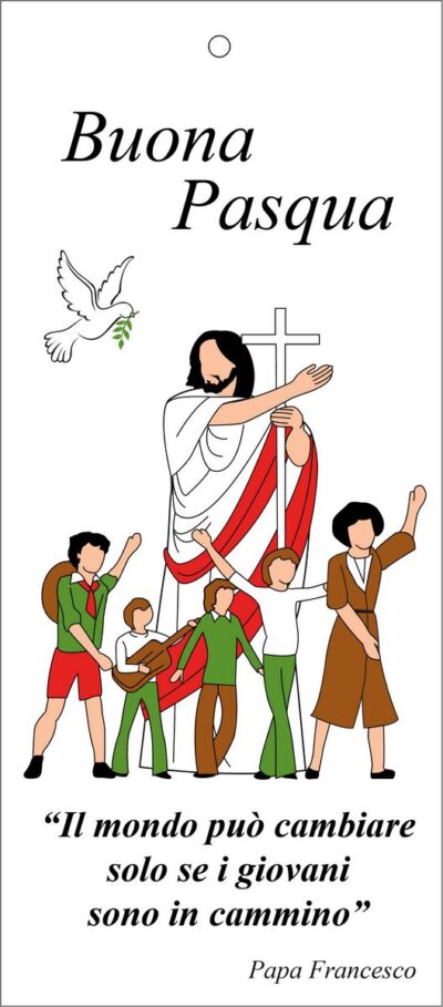 Busta portaulivo - Buona Pasqua con i Giovani