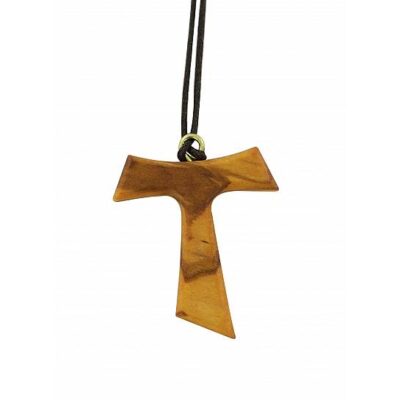 Tau in legno di ulivo - cm 4,00