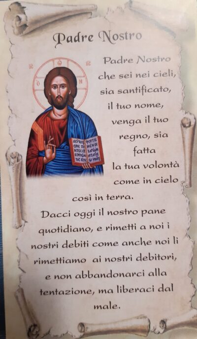 Padre nostro Nuova versione EGIM