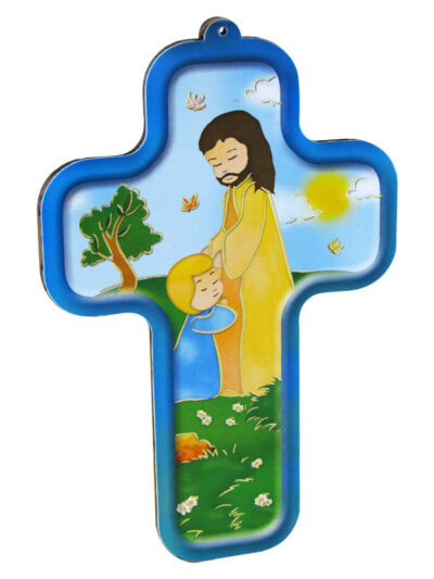 Croce in legno bimbi - il perdono