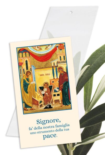 Busta porta ulivo - benedizione famiglia