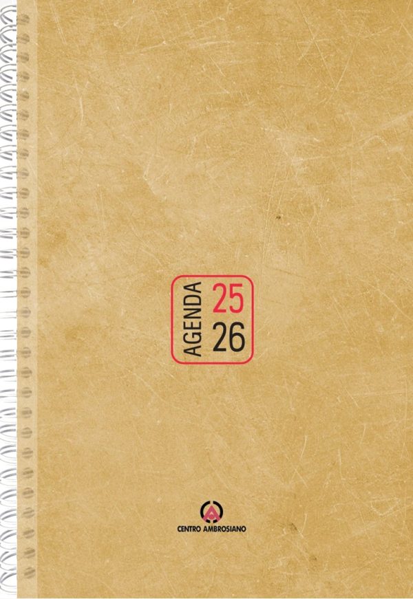 Agenda liturgica ambrosiana con spirale 2025-2026